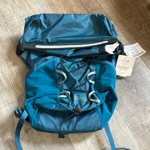 L.L. Bean Blue Waterproof Men's Backpack